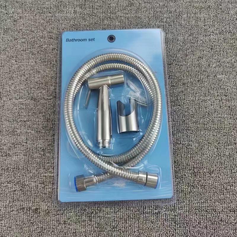304 Stainless Steel High-Pressure Bidet Shower Head Spray Gun Set