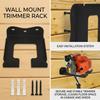 Heavy Duty Iron Art Chainsaw Wall Mount Rack For Garden Tools Electric Tool And Lawn Mower Storage
