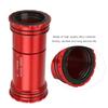   Alloy Bike BB86 Integrated Thread Screw In Locking 4 Bearings Bottom Bracket   Accessory(Black )