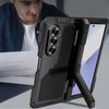Metalowe etui Z-Fold7 potrójnie odporne z podstawką, zawiasem i miejscem na rysik - Odporna na upadki twarda skorupa dla Fold7