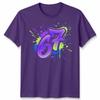 Graffiti 67 Unisex T Shirt Bright Neon Paint Slogan Six Seven Meme Number Day