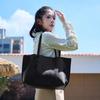 Women's Solid Color Large Capacity Tote Bag for Travel, Fashionable Lightweight Portable Shoulder Bag for Daily , Casual  Totes