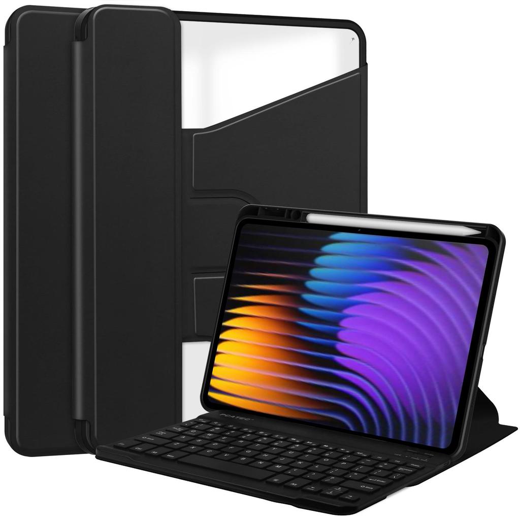 Xiaomi Pad 7 Pro Case with Bluetooth Keyboard, 11.2-inch Protective Cover