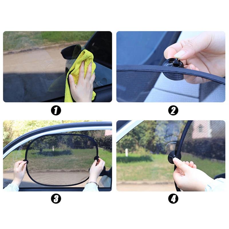 Car Sunshade Covers Cover Universal Windscreen Folding Visor Reflector Windshield Auto Window Sun Shade Protector AccessoriesWindshield Sunshades 1
