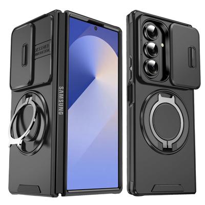 Hoesje Voor Samsung Galaxy Z Fold 7 6 5 4G 5G 2025 Bescherming van Militaire Kwaliteit Telefoon Schuif Camera Cover