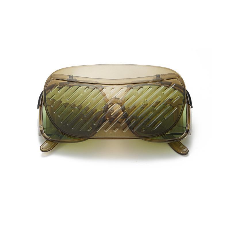 Newest Luxury Glamour Women Sunglasses Designer Oversize Flip Up Sun Glasses Female Candy Square Shades