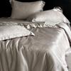 Nordic Style Lyocell Jacquard 4-Piece Luxury Summer Duvet Cover Set