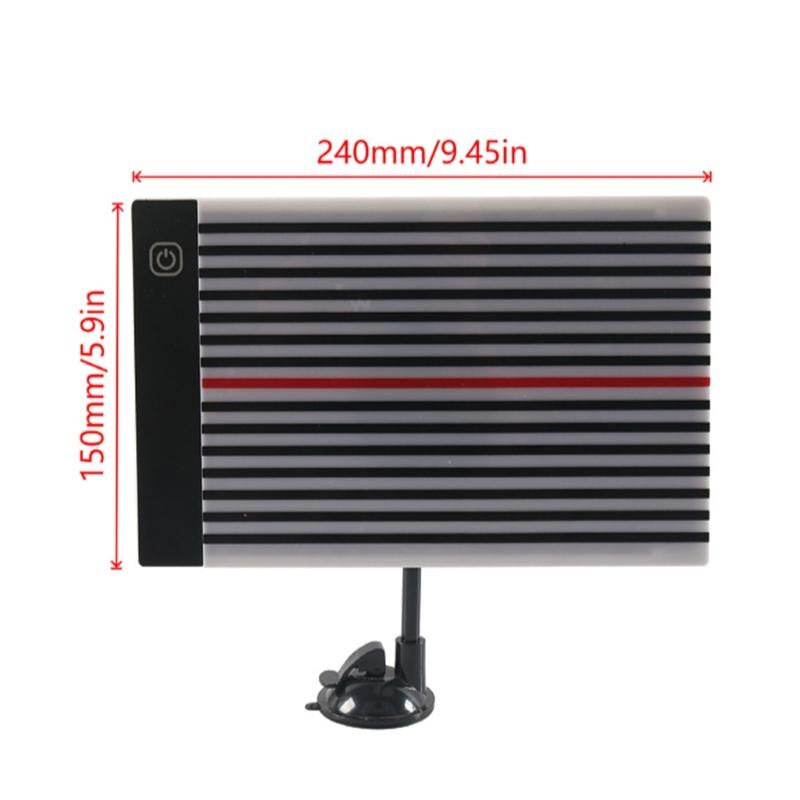 Professional Automotive Indentation Repair Light Panel With Modifiable Brightness 360 Turn Strong Suction Cup Mount For Precise Damage Detection