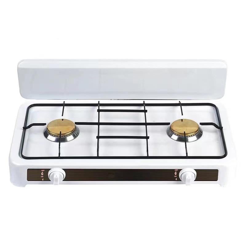 Portable Desktop Gas Stove Household Cooking Utensils Gas Cooker European Style Simple Double Head Small Stove