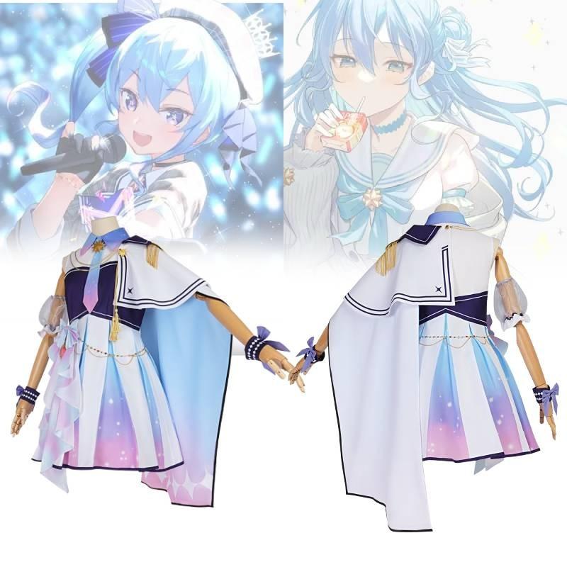 Suisei Hoshimati Cosplay Costume Polyester Fabric Anime Role Play Girl Clothing
