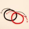 Stretchable Multicolor Braided Handmade Bracelet Symbolizing Good Luck and Versatile Fashion Accessory