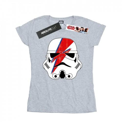 

Star Wars Womens/Ladies Stormtrooper Glam Lightning Bolt Cotton T-Shirt XXL