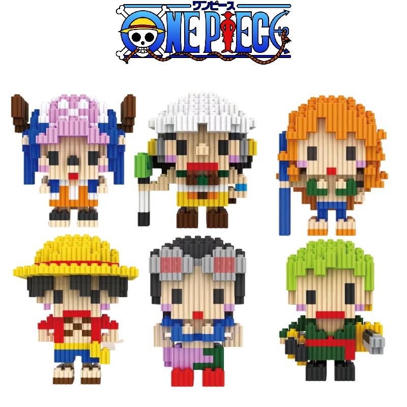Pirate King Micro Diamond Building Blocks Compatible With Lego Cartoon Figures
