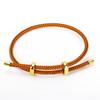 10Pc Luxury Multicolor Fashion Adjustable Bracelet Stainless Steel Wire Waterproof Rope Bracelet Men Women Jewelry Accessories