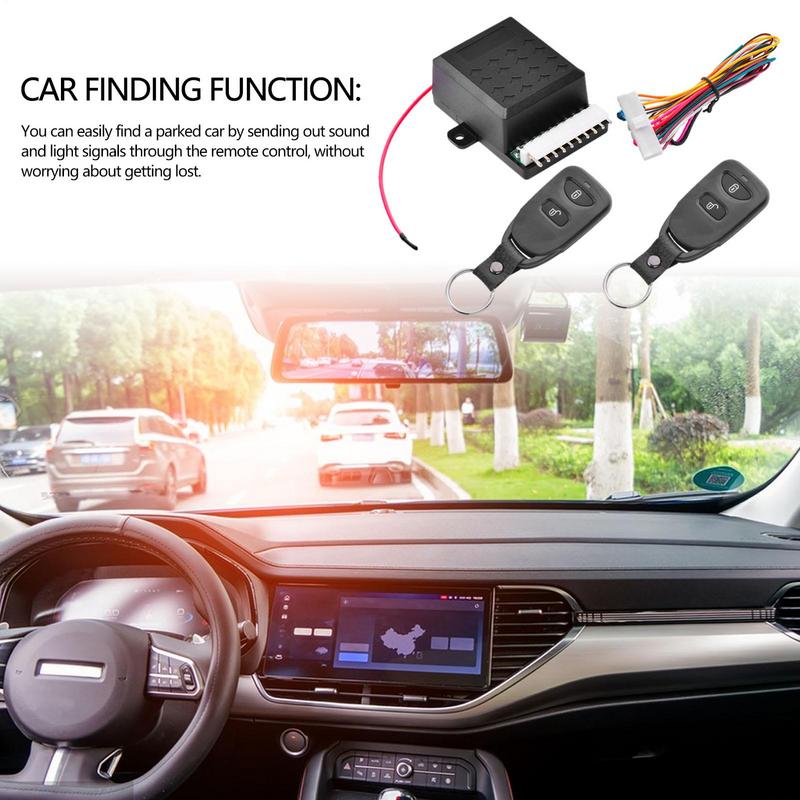 Car Central Locking Kit 12V Auto Remote Lock System Electrical Door Locking Actuator System For Most Car Vehicle