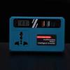 120W DC Inverter Adapter DC 18-20V To AC 220V Lithium Battery Inverter Electric Tool Battery Inverter for Makita 18V Battery