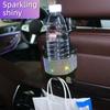 Diamond Crystal Car Seat Headrest Hook Hanger Storage Organizer Universal with Cup Holder for Handbag Bling Car Accessories