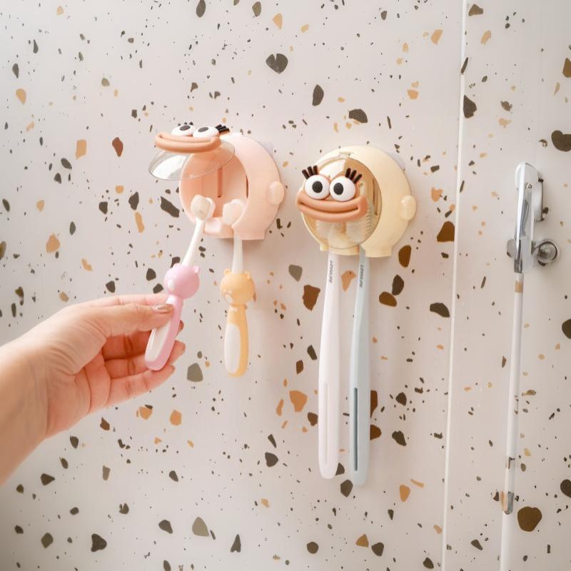 Astronaut Toothbrush Holder, Drill-Free Wall-Mounted, Electric Toothbrush Storage Rack For Toothbrush And Toothpaste, Toothbrush