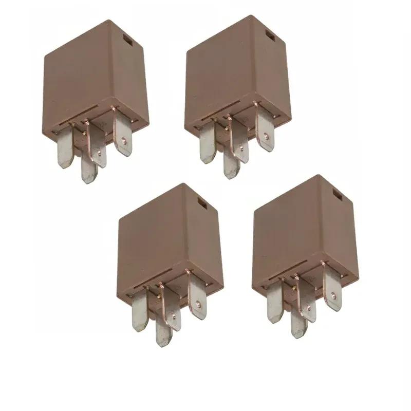 95230 2P030 95230-2P030 4Pcs Brown Relay Deco 4 P Multi-Purpose Power Relay 12V 35A For Hyundai For Kia Vehicles N23R