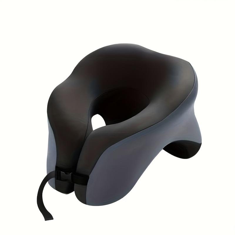 2-in-1 Travel Pillow Face Down with Cooling Gel Memory Foam Face Pillow for Relax Arms Sleeping On the Table During Lunch Break