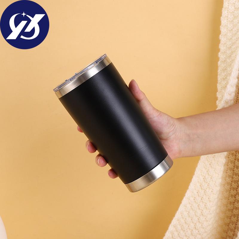 Cross-border High-value 20oz304 Stainless Steel Thermos Cup Amazon Car Ice Mug Outdoor Portable