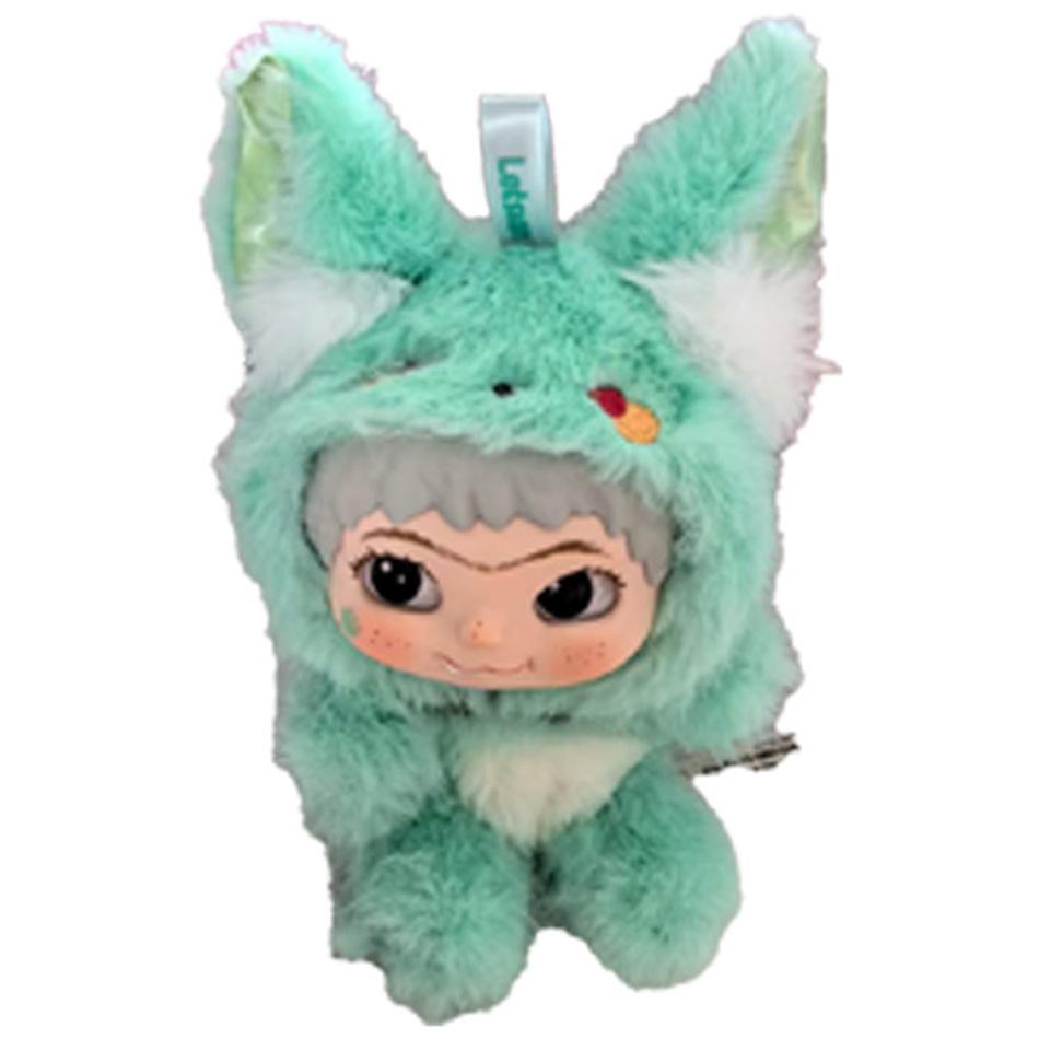 

Fox & Bunny Trickor Treat Linda figura de acción caja misteriosa zorro conejito Anime llavero de muñeca bolsa sorp