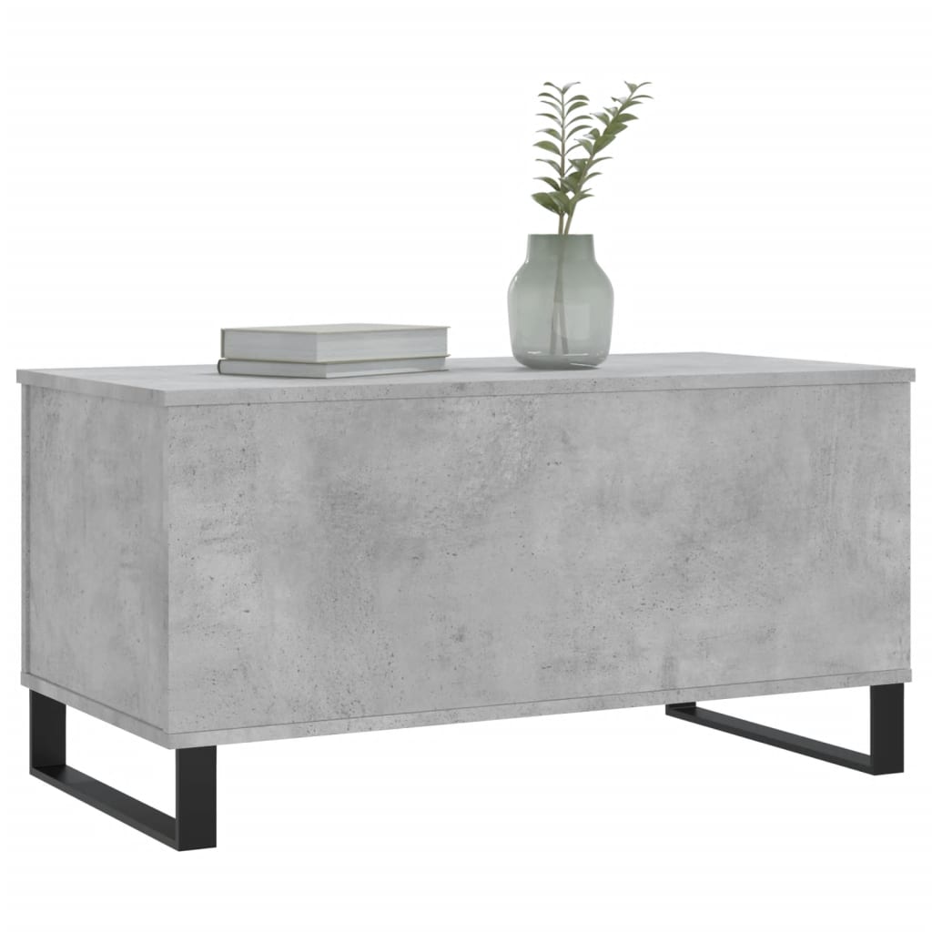  Coffee Table, Concrete Grey, 90x44.5x45 Cm