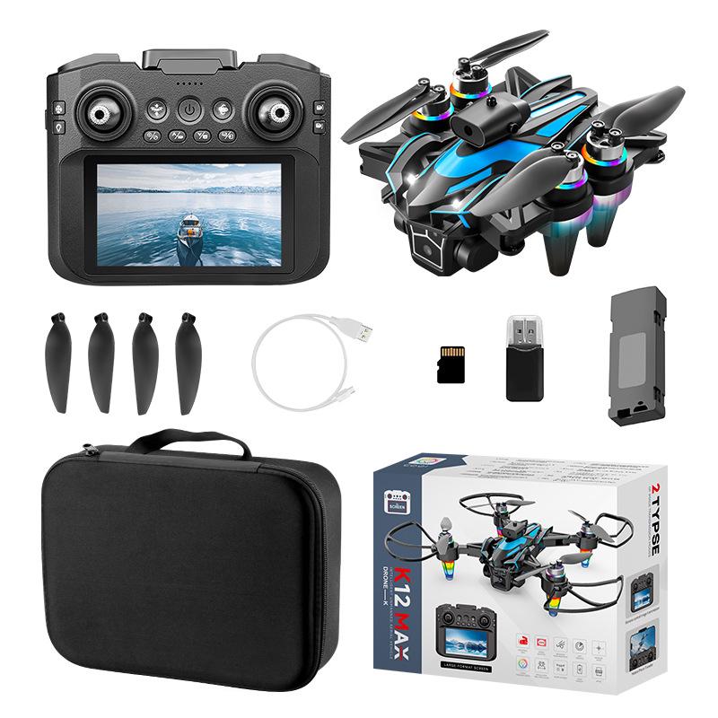 K12MAX Drone: Large Screen Control, Brushless Motor, HD Aerial Photography, Quadcopter.