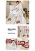Double-Sided Fleece Milk Blanket: Office, Nap, Dorm, or Lunch Break Shawl