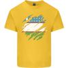 Torn Uzbekistan Flag Uzbek Day Football Unisexs Light Cotton TShirt