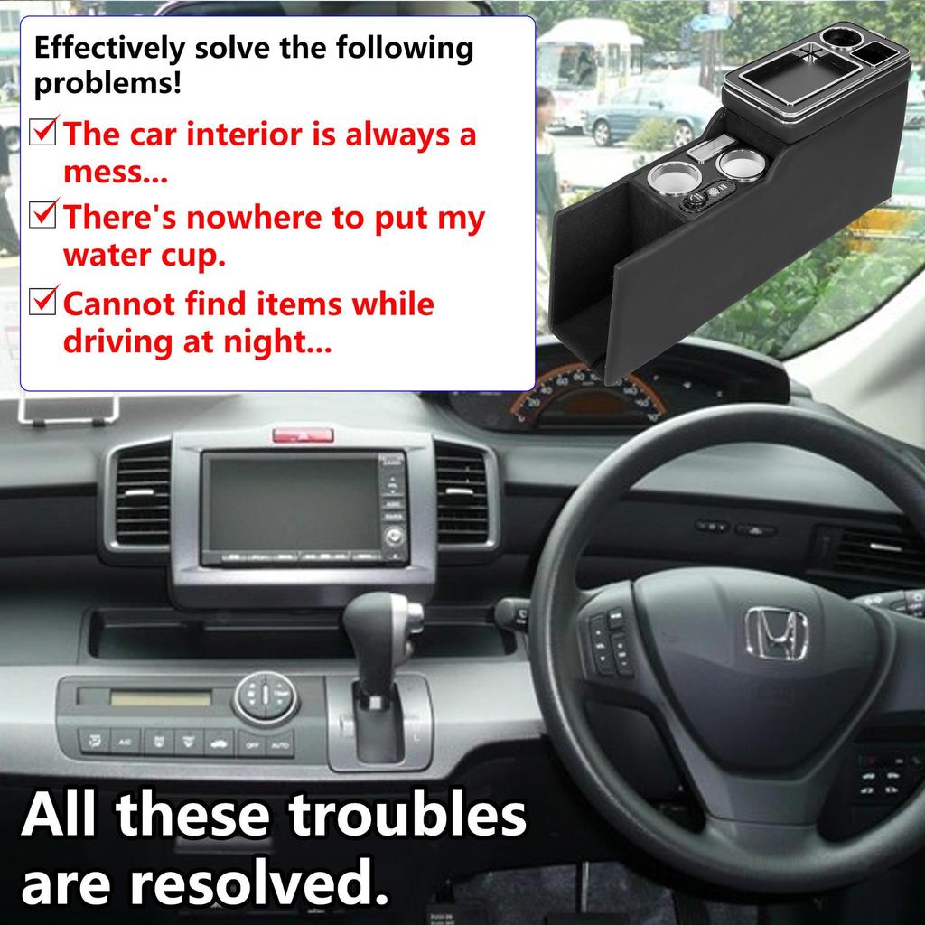Enhanced Accessories for Honda Freed GB3 Center Console and Armrest Storage Box