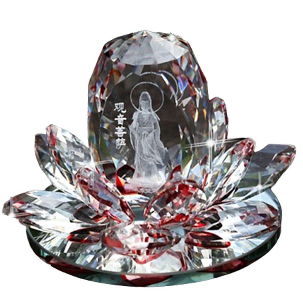 

Будда Трон Бодхисаттва Украшения Ремесло Кристалл Гуаньинь Лотос Духи Держатель Интерьер автомобиля
