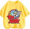 Urban Street Style Tom And Jerry T Shirt Summer Casual Short Sleeve Fashion Clothing For Kids