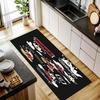 Mickey Mouse Comic Strip Kitchen Mats Durable Bathroom Pads Comfortable Rugs Carpets For Kitchen Home Office Sink Laundry Room Bathroom Decor