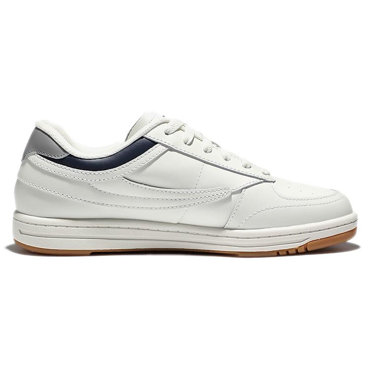FILA Casual Low top Skateboard Shoes Unisex White Blue Korean Style 1TM01760D_147