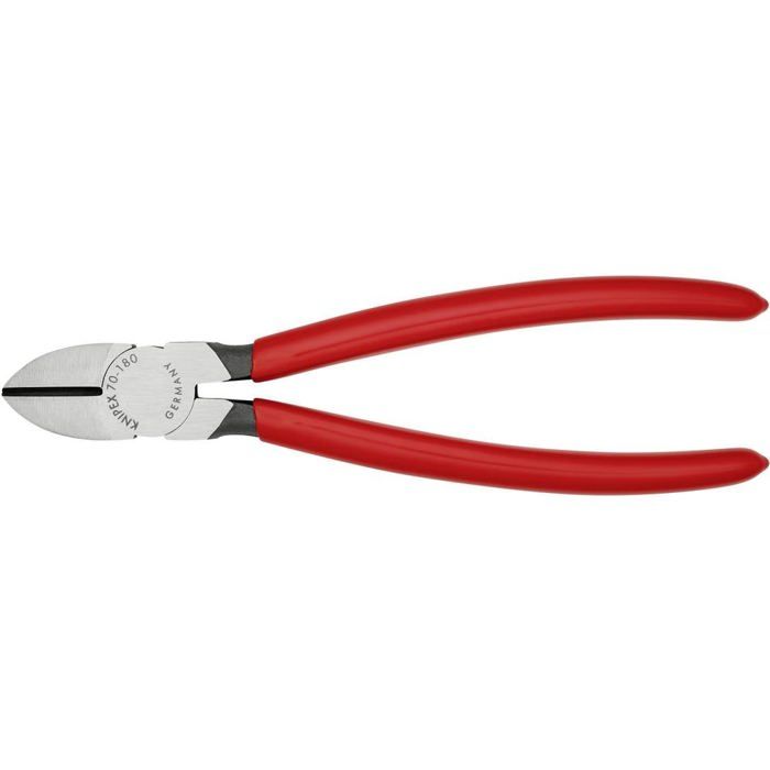 Pince coupante diagonale avec facette knipex 70 01 180 180 mm 1 pc(s)