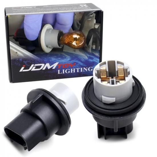 

(2) 3157 Bulb Plug Sockets For Dodge Chrysler Headlamp/Taillamp Turn Signal Bulb