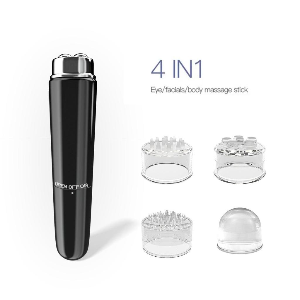4-Head Mini Eye Massager Pen - First Gen