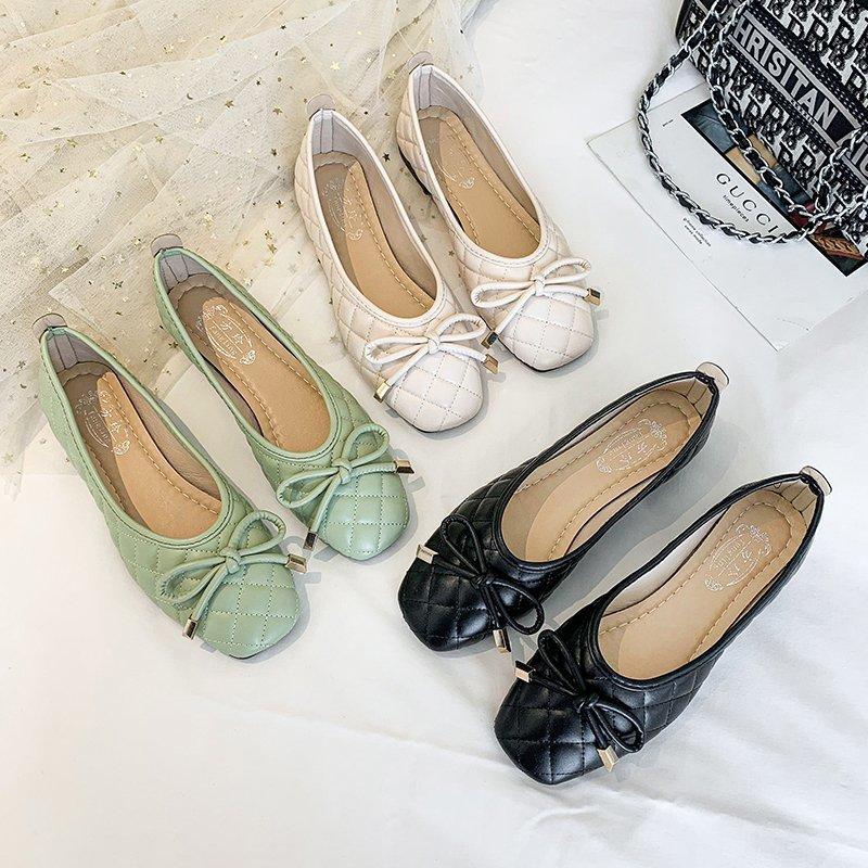 Summer and Spring New Women's Flat Bottom Shallow Mouth Leisure