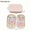 2025 Nail Care Set: 14-Piece Manicure Kit with Nail Clippers, Scissors, and Blackhead Needle