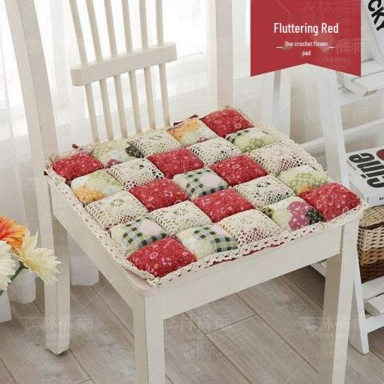 Кружевные нескользящие подушки для стульев для столовой и гостиной
