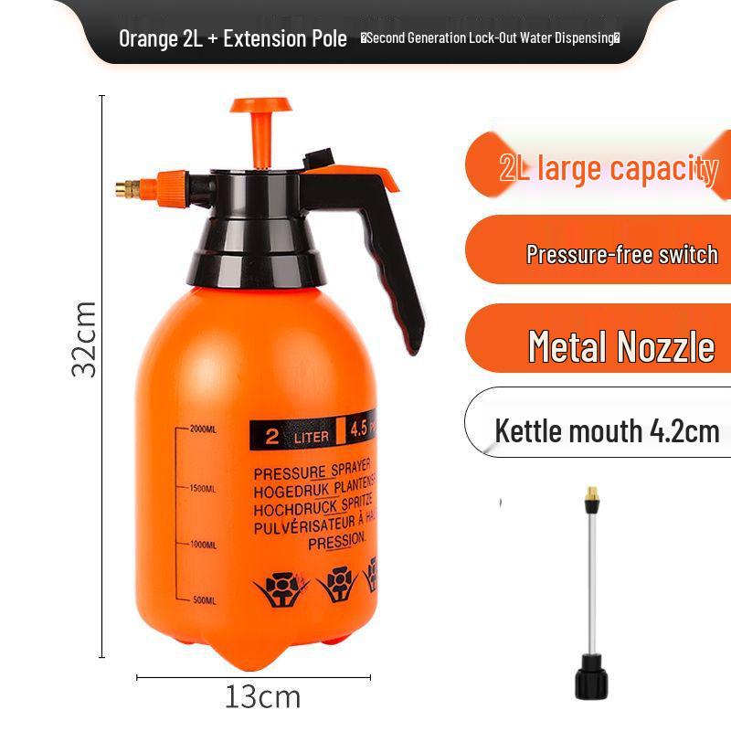 Thickened Air Pressure Sprayer for Disinfection, Home and Garden Use, Watering Flowers, and Cleaning