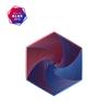 3D Printed Fractal Fidget Hexagon Home Decor Creative Decompression Hexagon Various Shape New Year Gift Desktop Ornament Kid Toy
