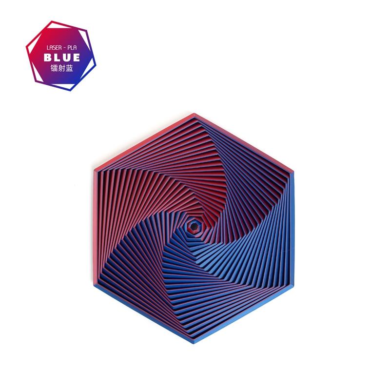 3D Printed Fractal Fidget Hexagon Home Decor Creative Decompression Hexagon Various Shape New Year Gift Desktop Ornament Kid Toy
