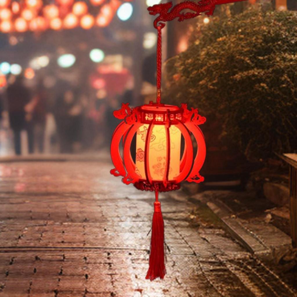 Chinese Hand Lantern, Decorative Home Holiday Decoration, Lunar Year Decoration for