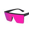 Occhiali da Sole Quadrati Oversize da Donna Uomo Vintage Montatura Grande Rettangolare Occhiali da Sole Foto di Strada Occhiali da Guida UV400 Gafas De Sol