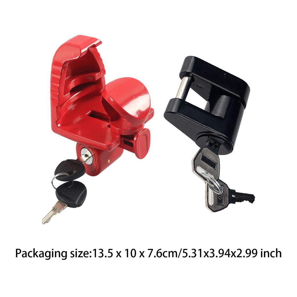 Wohnmobil Anhängerkupplung Schloss Kupplungsschloss für 2-5/16 Zoll 1-7/8 Zoll