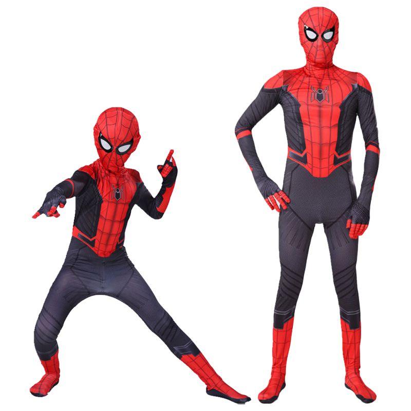 Marvel Comics Avengers Spider-man Costume For Kids And Adults