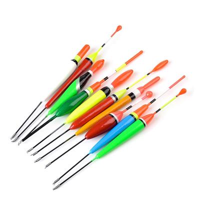 10pcs Balsa Wood Fishing Floats Bobbers Vertical Buoy Carp Fishing Tackle
