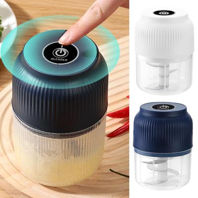 Elektrický sekáček na potraviny, drtič česneku, mlýnek na maso, mini lis na česnek, sekáček na zeleninu, šťouchadlo, USB, kuchyňské pomůcky, nové